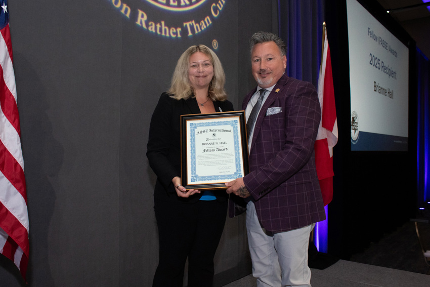 Fellow (FASSE) Award: Brianne N. Hall, P.E., CPD, LEED AP BD+C, GGP