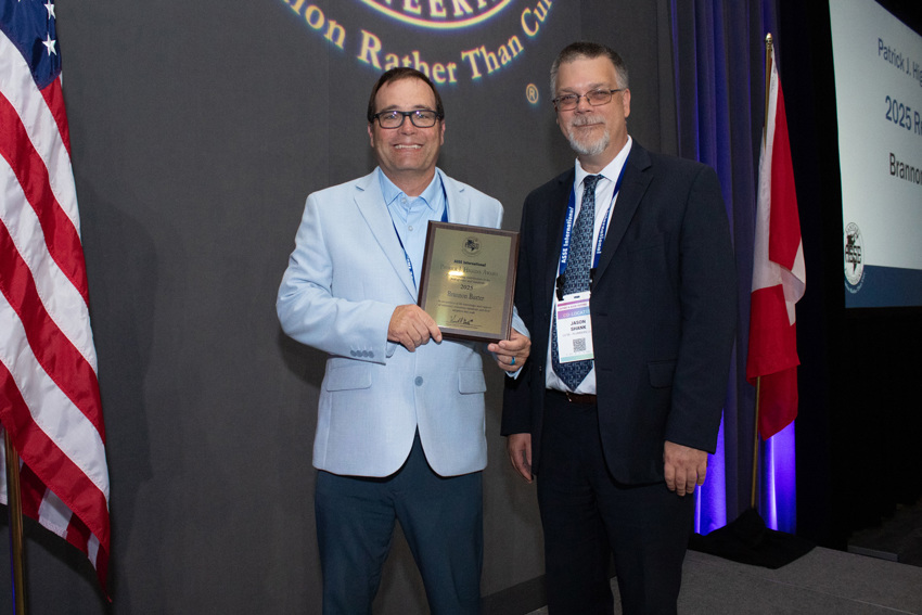 Patrick J. Higgins Award: Brannon Baxter