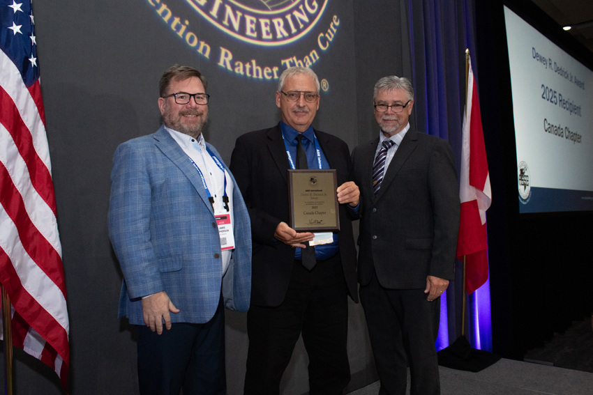 Dewey R. Dedrick Jr. Award: Canada Chapter